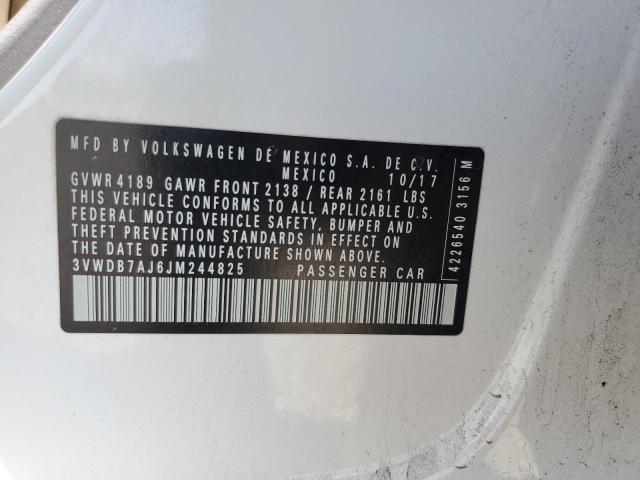 2018 VOLKSWAGEN JETTA SE - 3VWDB7AJ6JM244825