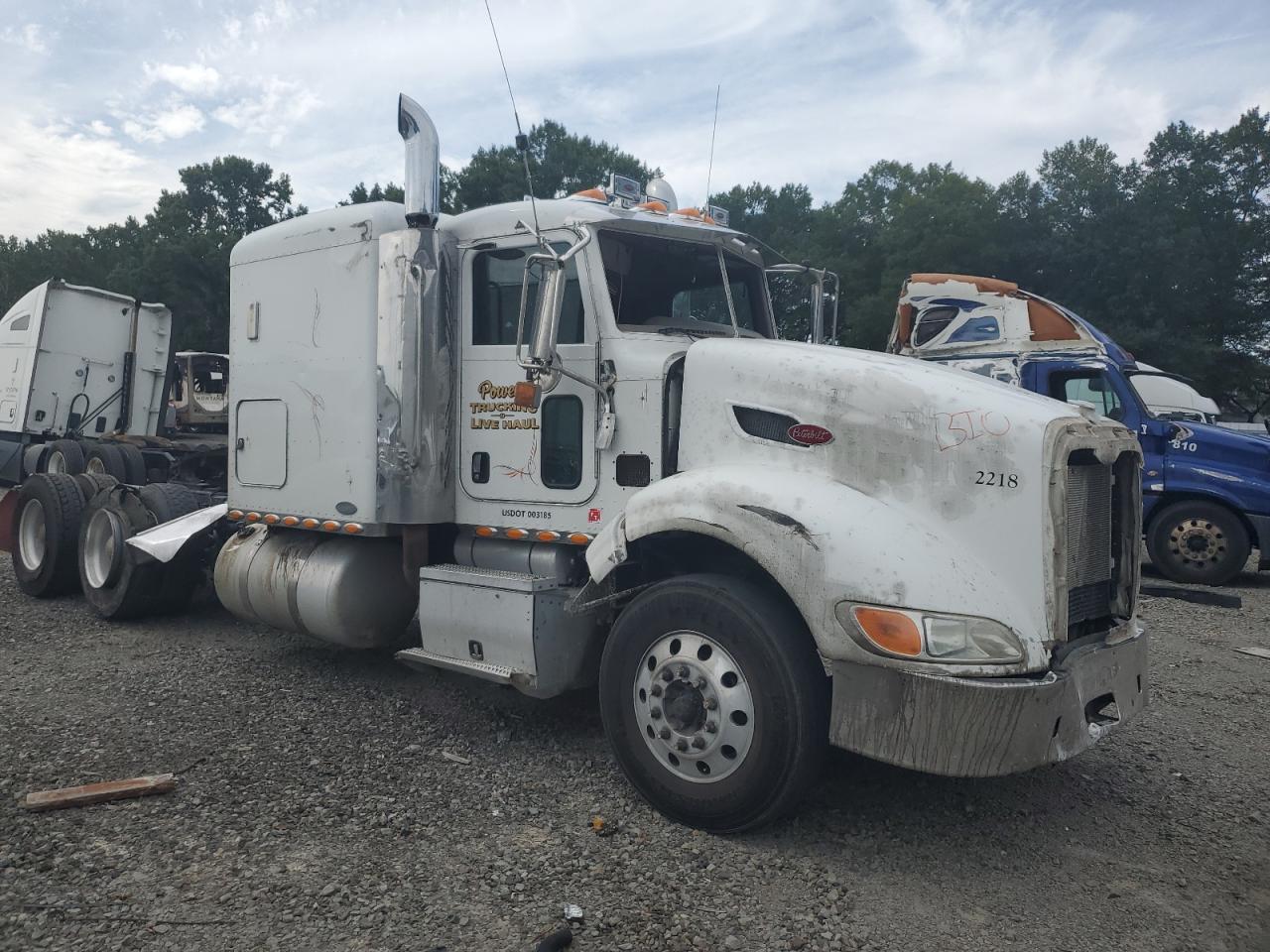 Lot #2909686226 2009 PETERBILT 386