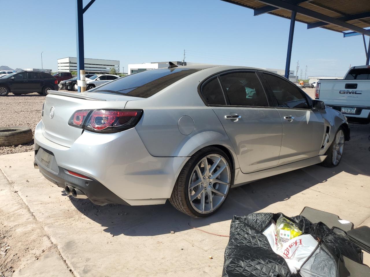 CHEVROLET SS 2014 gray  gas 6G3F15RW1EL966099 photo #4