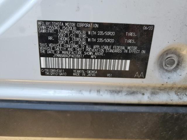 2023 SUBARU SOLTERRA P JTMABABA2PA028817