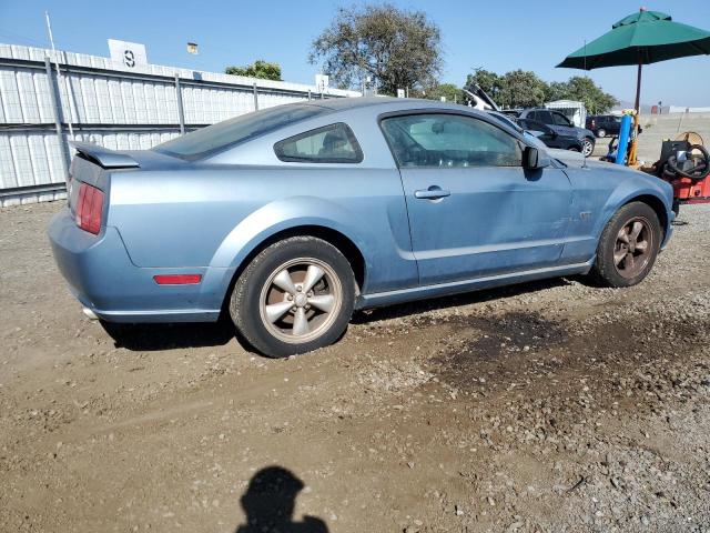 FORD MUSTANG GT 2007 blue coupe gas 1ZVHT82H875306014 photo #4