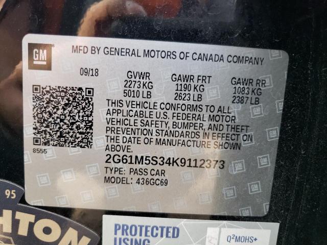 2019 CADILLAC XTS LUXURY - 2G61M5S34K9112373