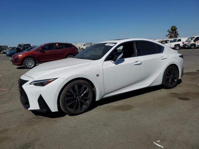 LEXUS IS 350 F S 2021 white  gas JTHGZ1B22M5046770 photo #1