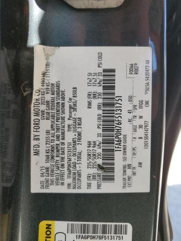 2015 FORD FUSION SE 1FA6P0H76F5131751