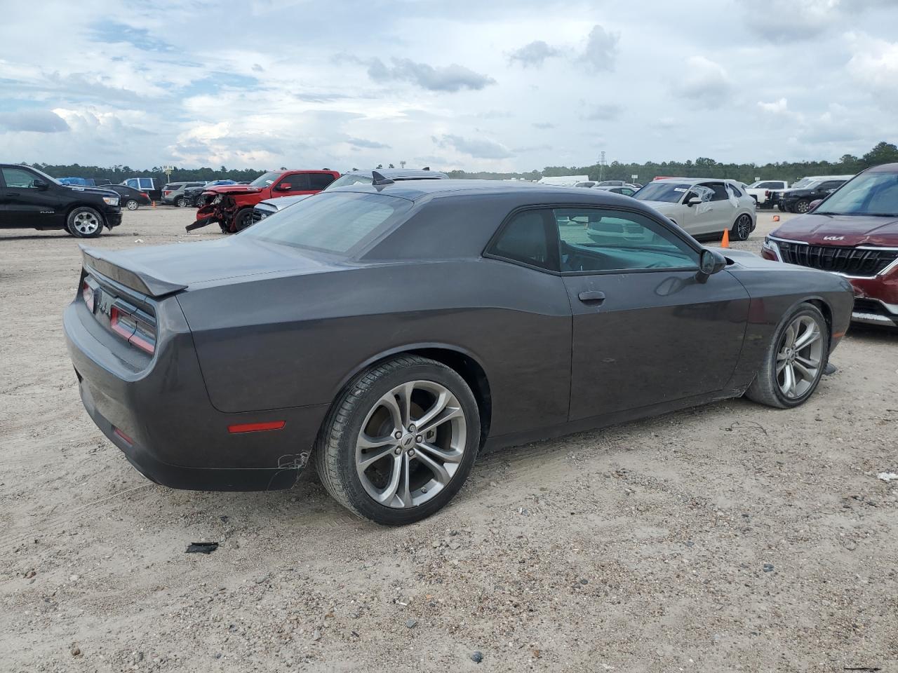 DODGE CHALLENGER 2022 gray  flexible fuel 2C3CDZJG7NH215044 photo #4