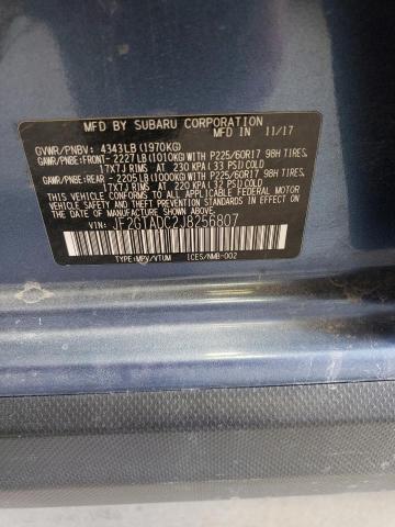2018 SUBARU CROSSTREK - JF2GTADC2J8256807