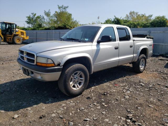 DODGE DAKOTA QUA 2004 silver  gas 1D7HG38N94S580915 photo #1