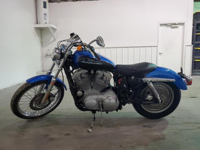 HARLEY-DAVIDSON XL883 C 2004 blue  gas 1HD4CJM124K453675 photo #4