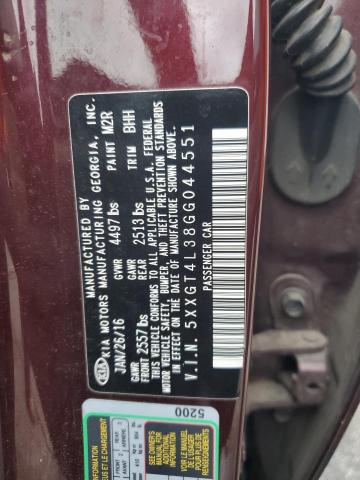 2016 KIA OPTIMA LX 5XXGT4L38GG044551