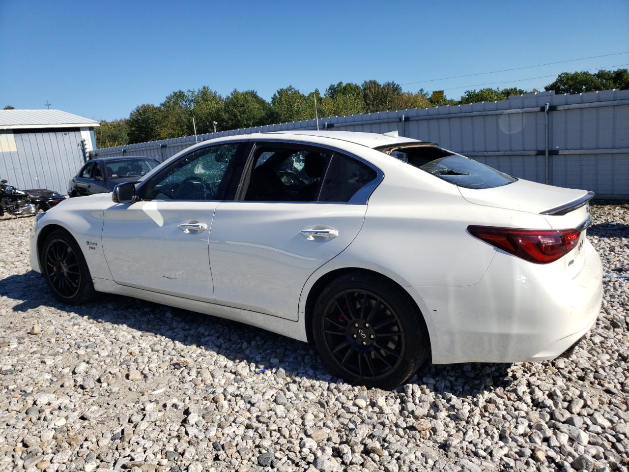 Lot #3023051133 2019 INFINITI Q50 RED SP