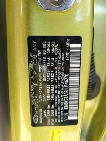 2020 HYUNDAI KONA ULTIM - KM8K53A58LU546270