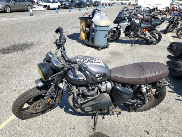 TRIUMPH MOTORCYCLE BONNEVILLE 2016 gray  gas SMTD40HL8GT751278 photo #4