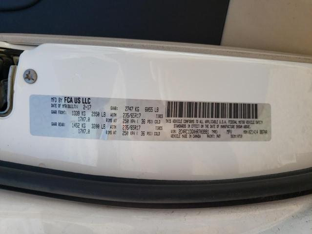 2017 CHRYSLER PACIFICA T - 2C4RC1DGXHR703991