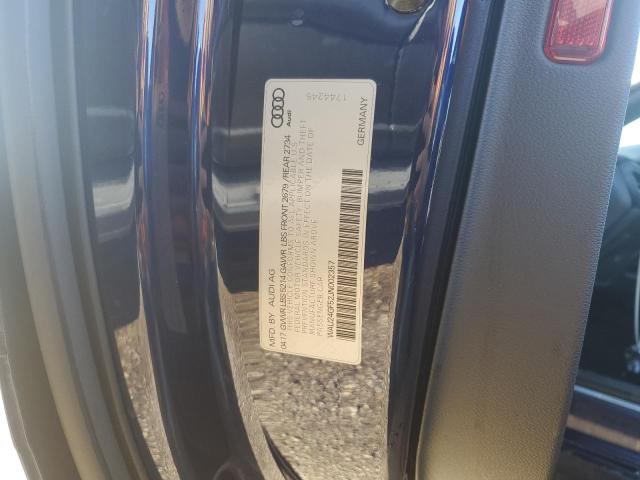 2018 AUDI S5 PRESTIG WAU24GF52JN002357