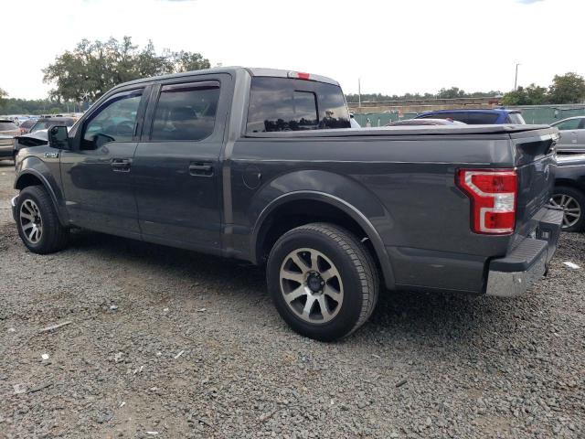 FORD F150 SUPER 2018 gray  gas 1FTEW1CP2JFC60725 photo #3