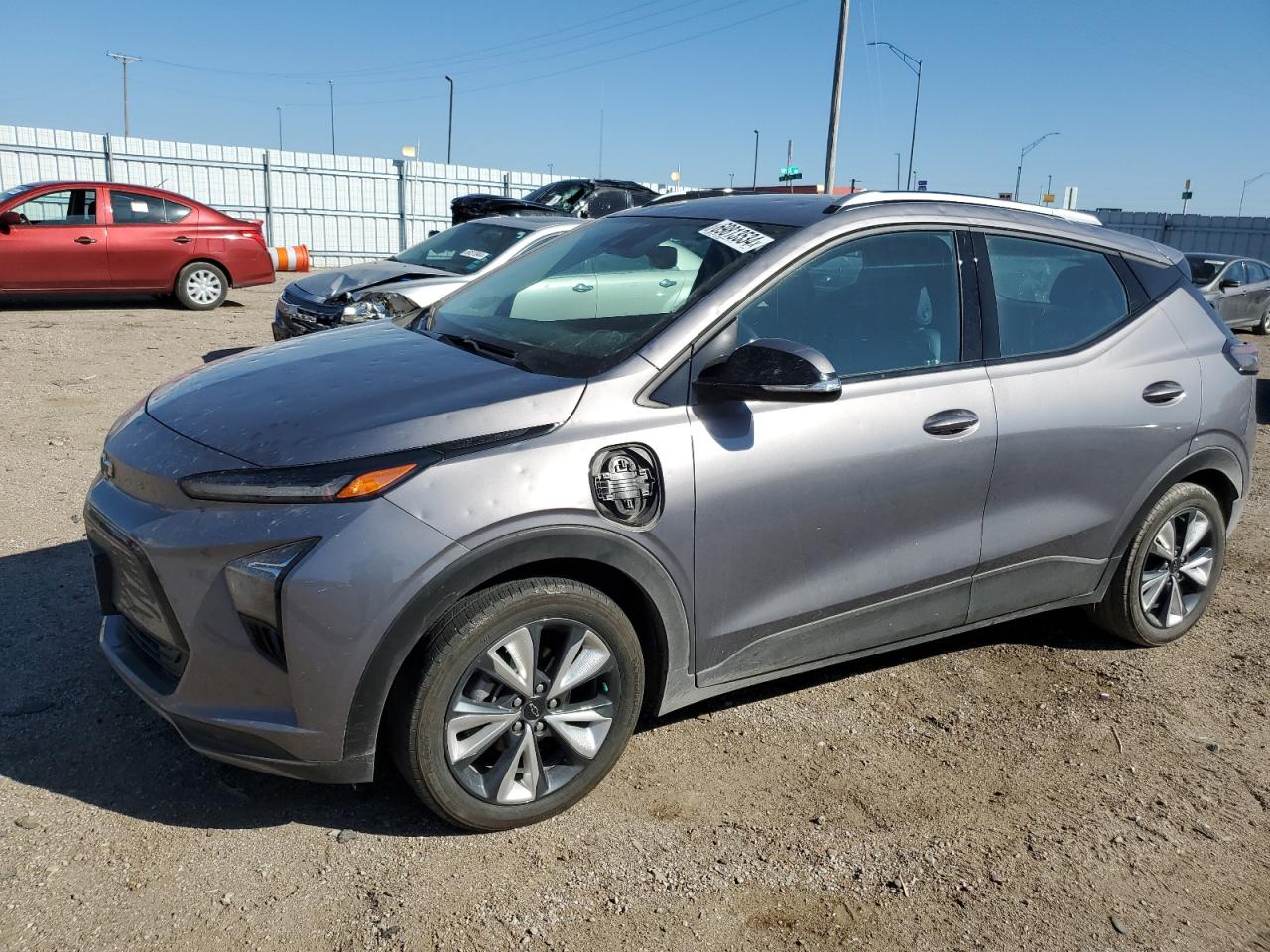 CHEVROLET BOLT EUV L 2023 gray  electric 1G1FY6S01P4184265 photo #1