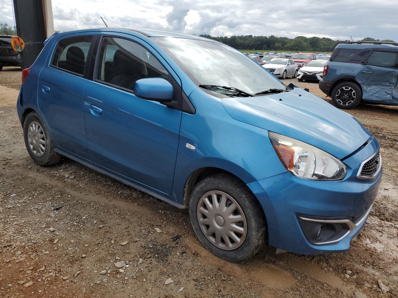 Lot #2972353482 2017 MITSUBISHI MIRAGE ES