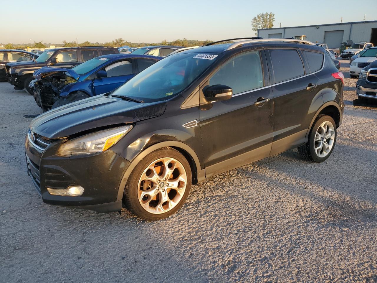 Lot #2907273155 2013 FORD ESCAPE TIT