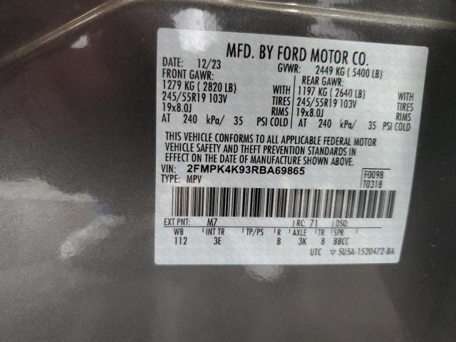 2024 FORD EDGE TITAN - 2FMPK4K93RBA69865