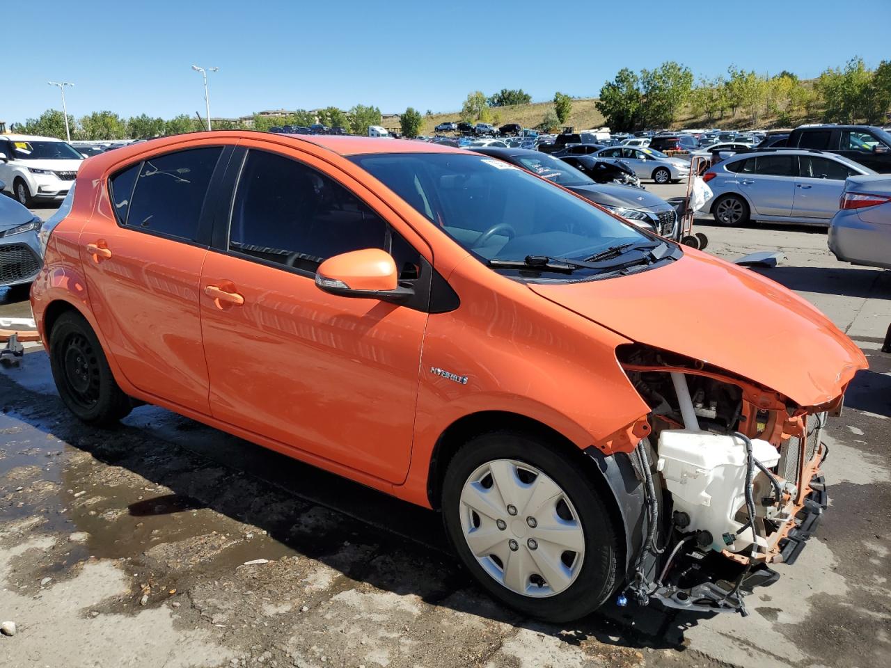 Lot #2912332962 2014 TOYOTA PRIUS C