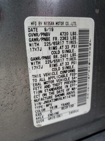 2020 NISSAN ROGUE S - JN8AT2MV8LW114766