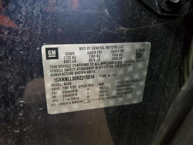 2017 GMC ACADIA SLE - 1GKKNLLS6HZ215614