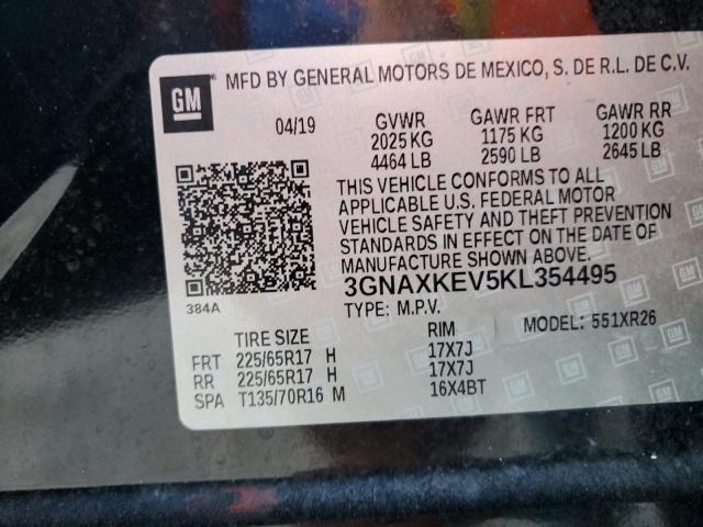 VIN 3GNAXKEV5KL354495 2019 Chevrolet Equinox, LT no.13