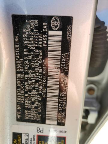 VIN 4T1BF1FK4EU849047 2014 Toyota Camry, L no.13