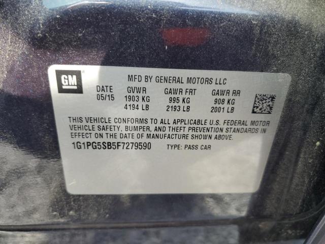 2015 CHEVROLET CRUZE LTZ - 1G1PG5SB5F7279590