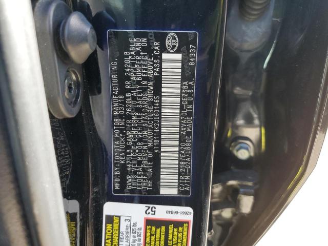2018 TOYOTA CAMRY L - 4T1B11HK2JU601465