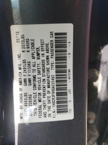 2016 HONDA ACCORD TOU - 1HGCR3F9XGA030462
