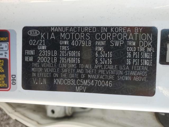 2021 KIA NIRO LX - KNDCB3LC5M5470046