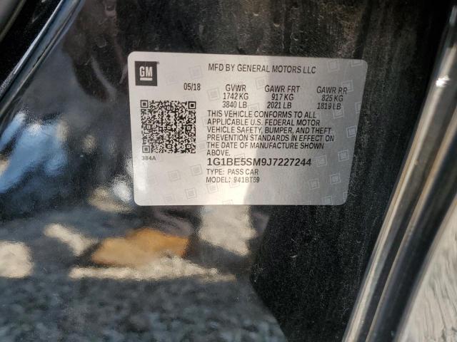 2018 CHEVROLET CRUZE LT - 1G1BE5SM9J7227244