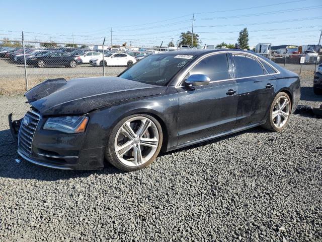 AUDI S8 QUATTRO 2013 black  gas WAUD2AFD7DN018965 photo #1