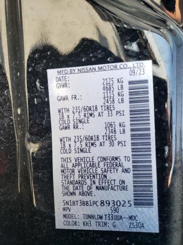 2023 NISSAN ROGUE SV - 5N1BT3BB1PC893025