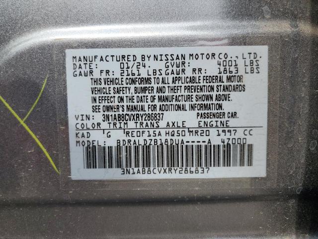 2024 NISSAN SENTRA SV - 3N1AB8CVXRY286837