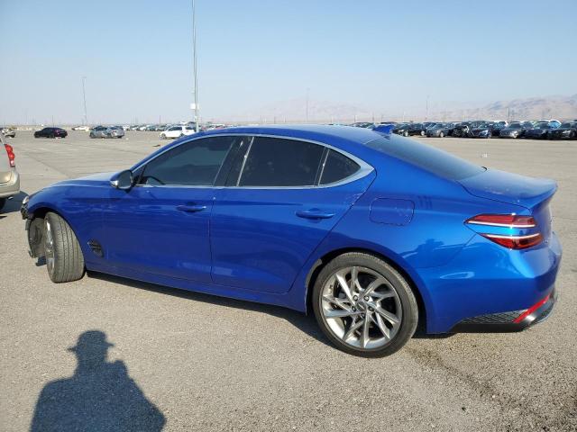 GENESIS G70 BASE 2022 blue  gas KMTG34TA0NU093976 photo #3