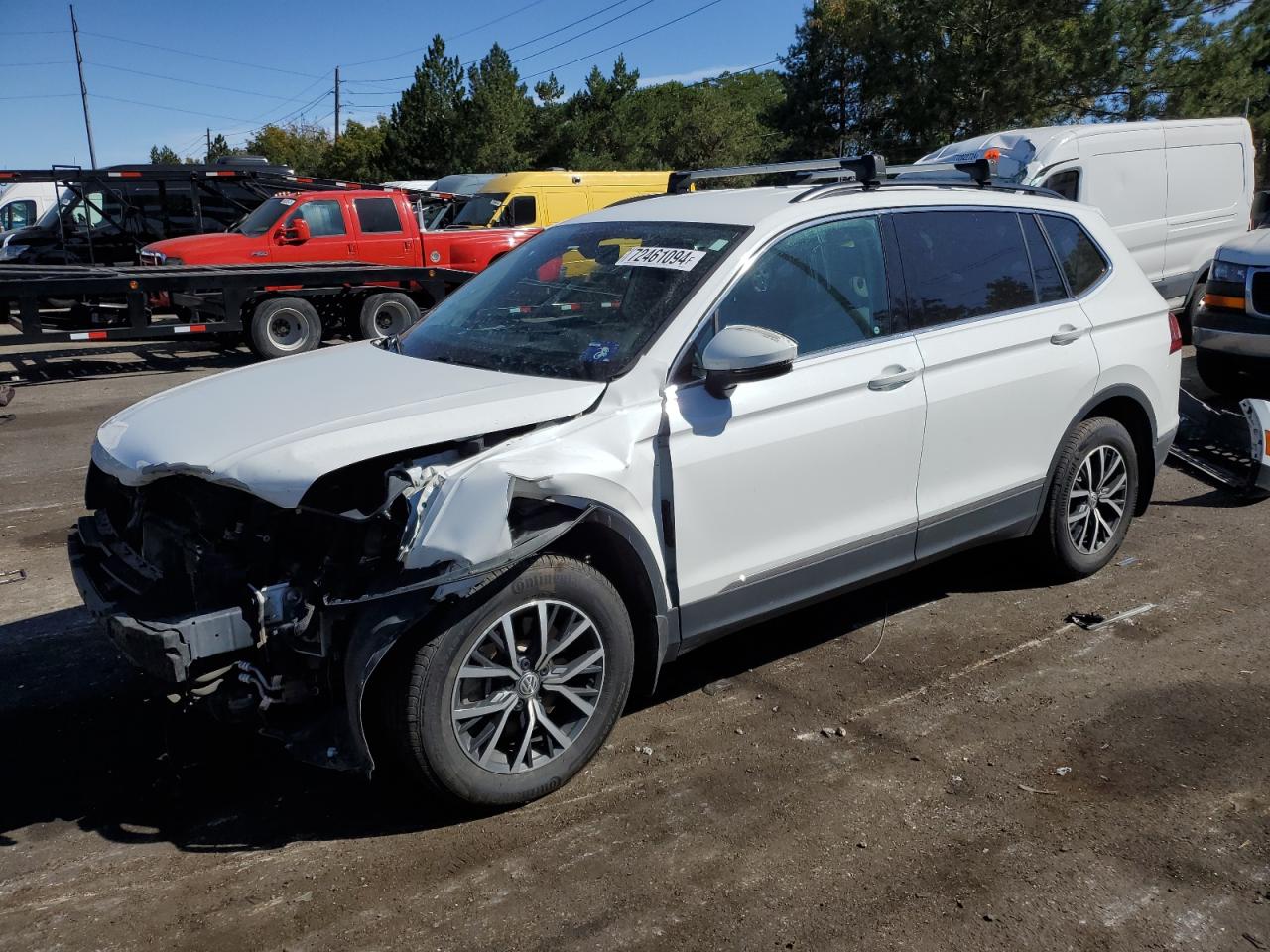 Lot #2909965052 2020 VOLKSWAGEN TIGUAN SE