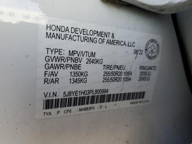2023 ACURA MDX A-SPEC - 5J8YE1H03PL800994