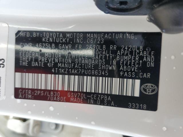 2023 TOYOTA CAMRY TRD - 4T1KZ1AK7PU086345