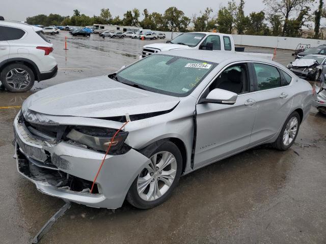 CHEVROLET IMPALA LT 2015 silver sedan 4d gas 2G1125S3XF9104585 photo #1