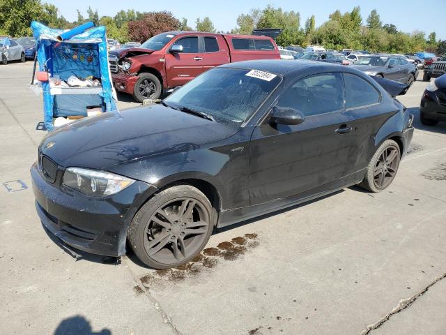 BMW 128 I 2008 black  gas WBAUP93518VF47866 photo #1