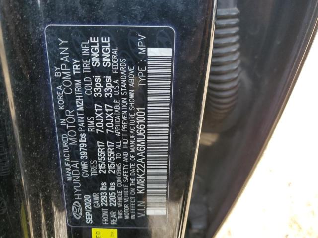 2021 HYUNDAI KONA SEL - KM8K22AA6MU661001