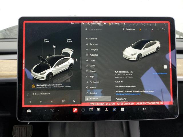 2022 TESLA MODEL 3 - 5YJ3E1EB6NF212750