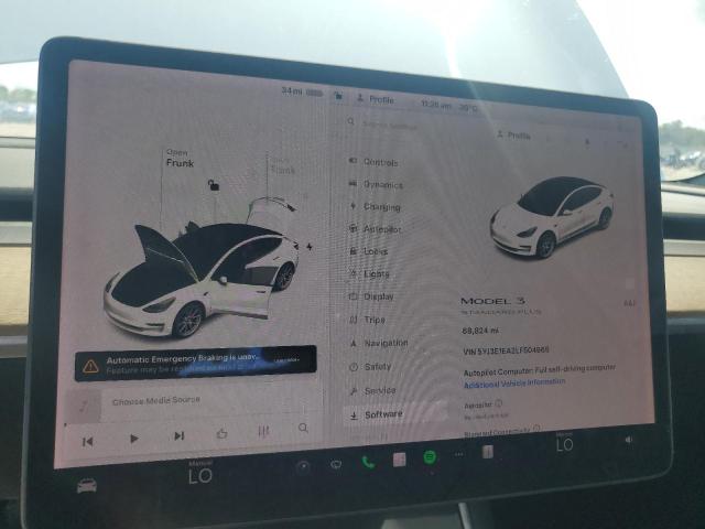 2020 TESLA MODEL 3 - 5YJ3E1EA2LF504965