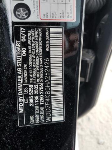 2017 MERCEDES-BENZ E 300 4MAT - WDDZF4KB5HA262426