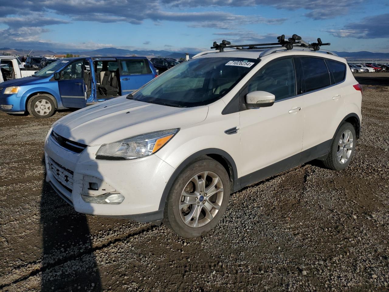 Lot #2955517507 2014 FORD ESCAPE TIT