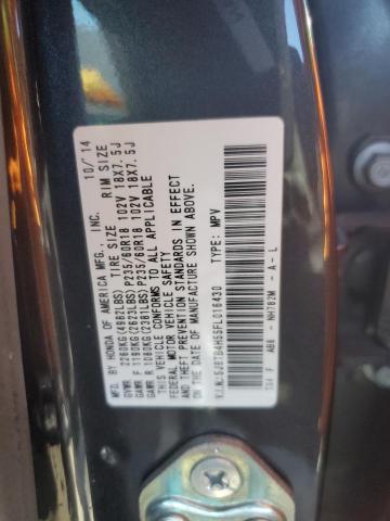 VIN 5J8TB4H55FL016430 2015 ACURA RDX no.13