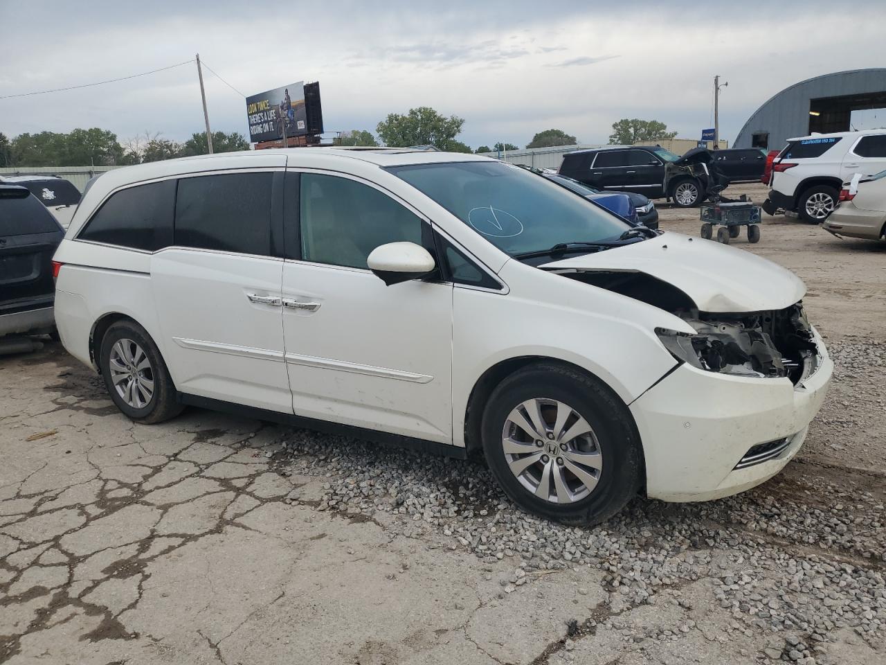 Lot #2857253869 2015 HONDA ODYSSEY EX