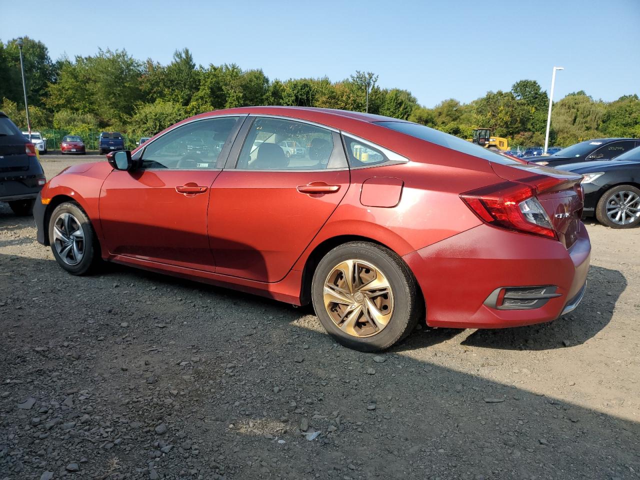 Lot #2825462061 2019 HONDA CIVIC LX